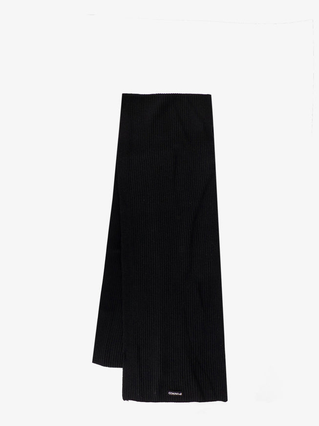 Pinko Slovenia Wool Blend Scarf Uni Nero