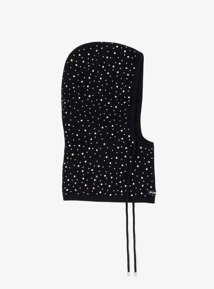 Pinko Wool Balaclava Uni Nero