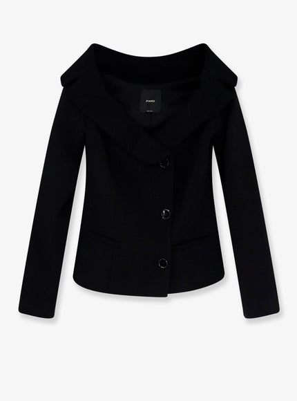 Pinko Antonina Fitted Blazer Nero