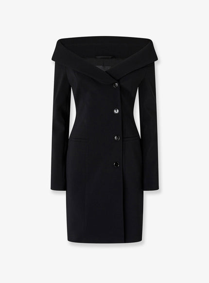 Pinko Rosemarie Stretch Crepe Dress Nero