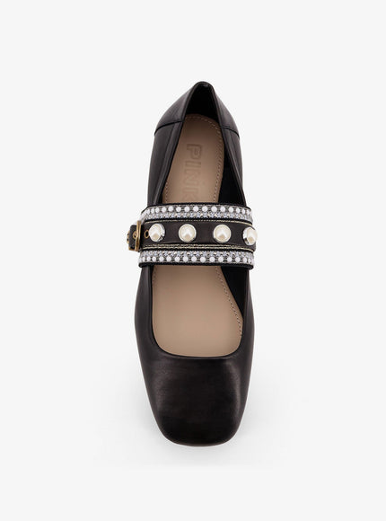 Pinko Leather Ballerinas