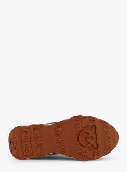 Pinko Zoe 01 Leather Low-Top Sneakers