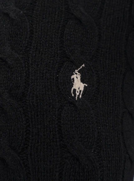 Polo Ralph Lauren Wool And Cashmere Cable Knit Sweater