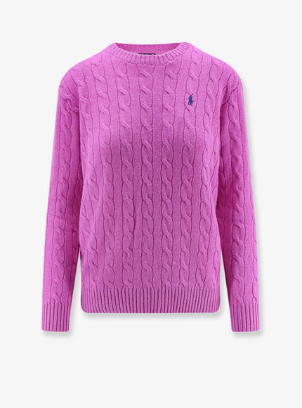 Polo Ralph Lauren Wool And Cashmere Sweater Fig Purple