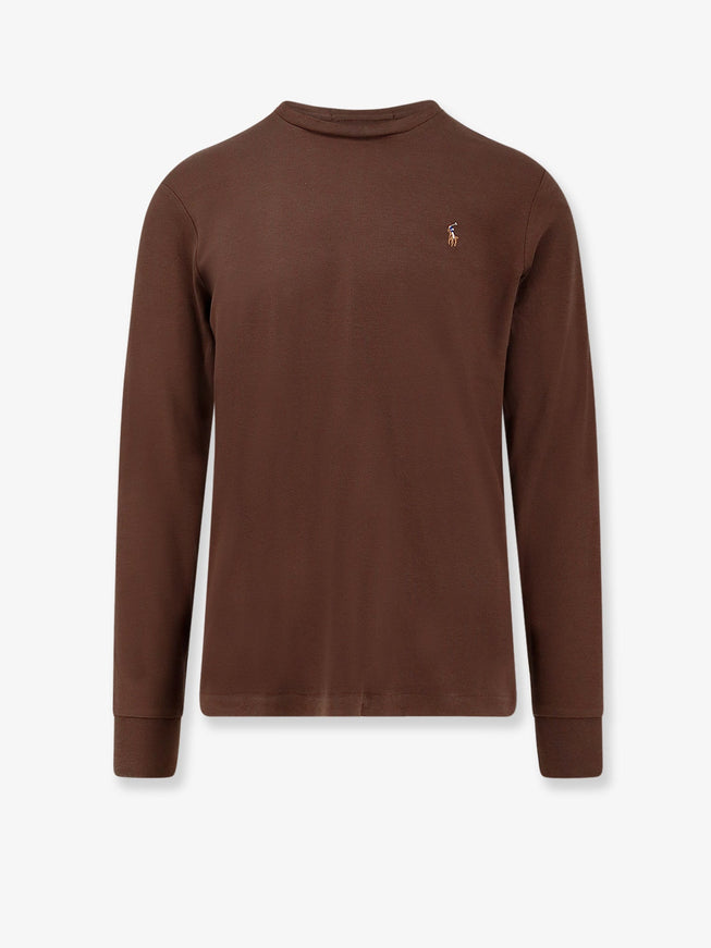 Polo Ralph Lauren Cotton T-Shirt Nutmeg Brown