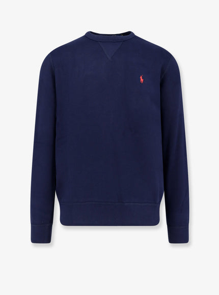 Polo Ralph Lauren Cotton Blend Sweatshirt With Logo Cruise Navy