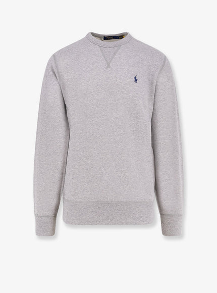 Polo Ralph Lauren Cotton Blend Sweatshirt With Logo Andover Heather