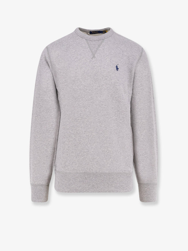 Polo Ralph Lauren Cotton Blend Sweatshirt With Logo Andover Heather