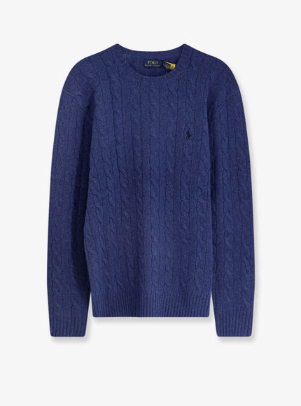 Polo Ralph Lauren Wool And Cashmere Blend Sweater Rustic Navy Heather