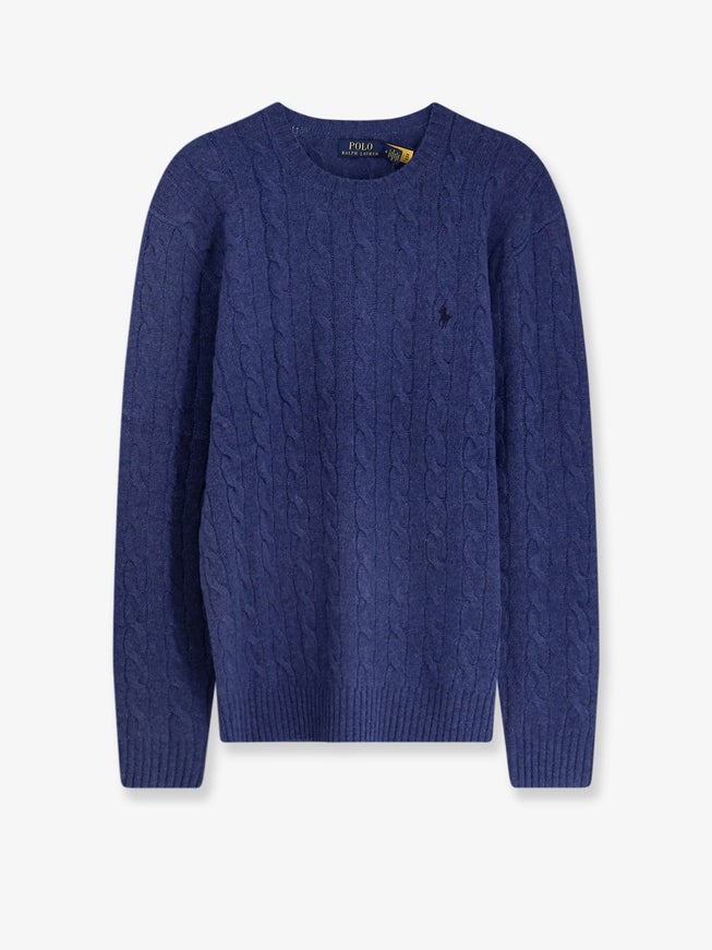 Polo Ralph Lauren Wool And Cashmere Blend Sweater Rustic Navy Heather