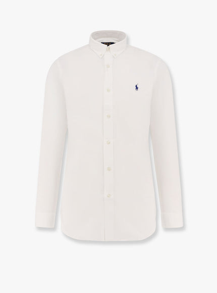 Polo Ralph Lauren Striped Stretch Cotton Shirt White