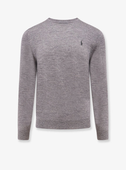 Polo Ralph Lauren Wool Sweater Fawn Grey Heather