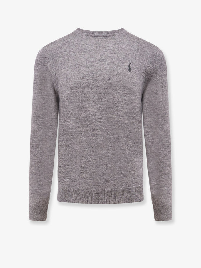 Polo Ralph Lauren Wool Sweater Fawn Grey Heather
