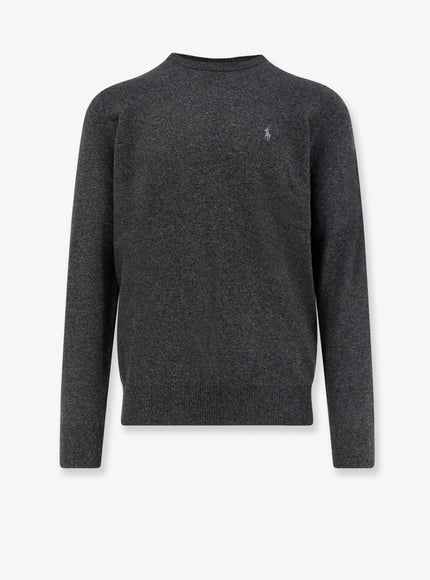 Polo Ralph Lauren Wool Sweater Dark Charcoal Heather