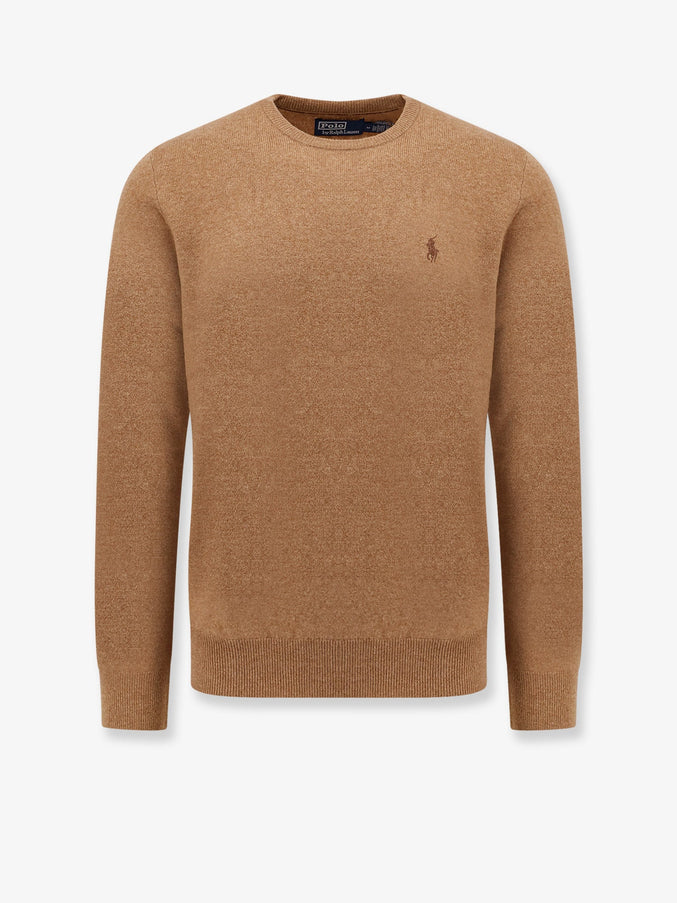 Polo Ralph Lauren Wool Sweater Latte Brown Heather