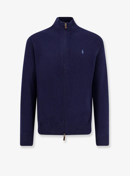 Polo Ralph Lauren Wool Cardigan Hunter Navy