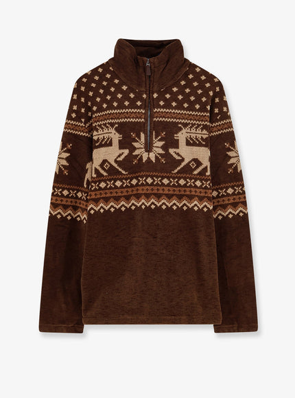 Polo Ralph Lauren Fleece Fabric Sweater Cascadia Fair Isle