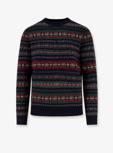 Polo Ralph Lauren Wool Sweater Navy Combo