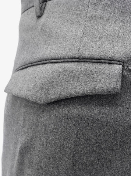 Pt Torino Style Master Fit Stretch Wool Trousers