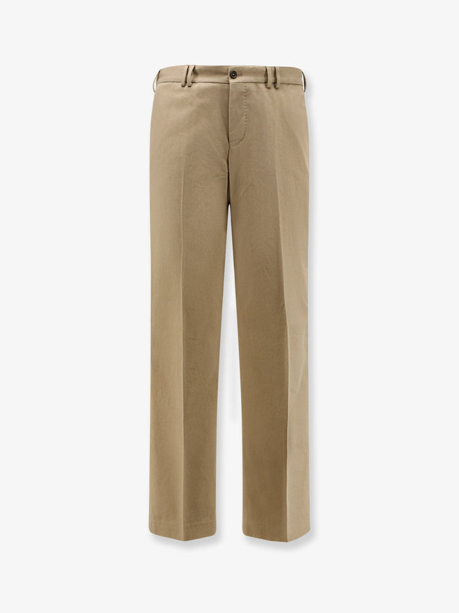 Pt Torino Michael Reworked Cotton Trousers Beig Freddo