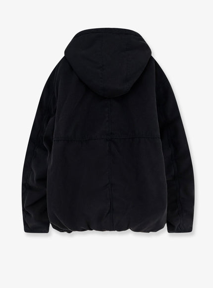 Purple Brand Alpha X Purple Hooded Reversible Bomber Jacket