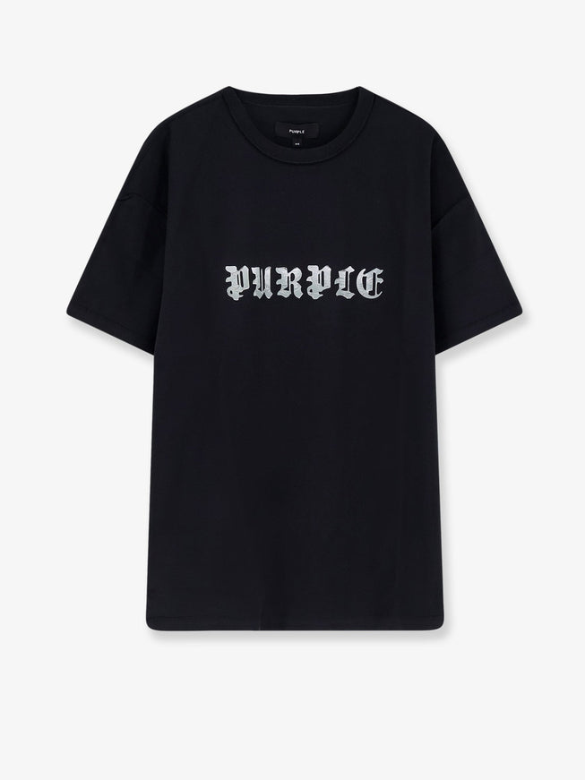 Purple Brand Inside Out Cotton T-Shirt Nero