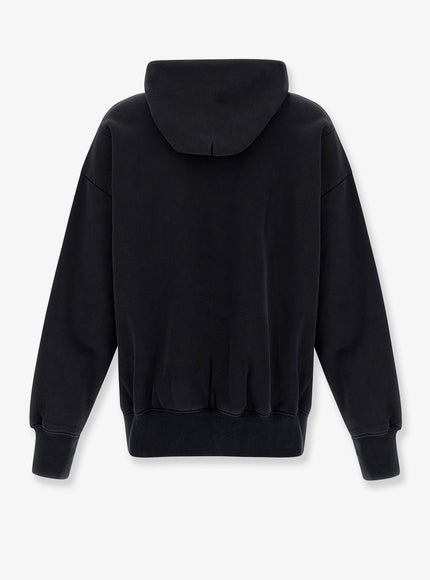 Purple Brand Cotton Sweatshirt With Embossed Logo