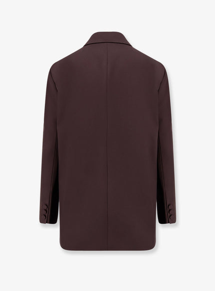 R2W Viora Wool Blend Double-Breasted Blazer