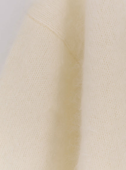 R2W Elan Cash Brushed Cashmere Sweater