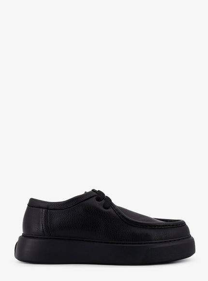 Reference Fernabee Leather Lace-Up Shoes Nero