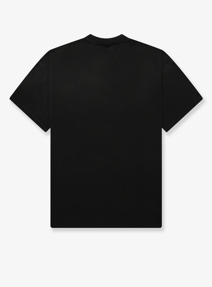 Represent Legacy Crest Cotton T-Shirt With Distressed Effect