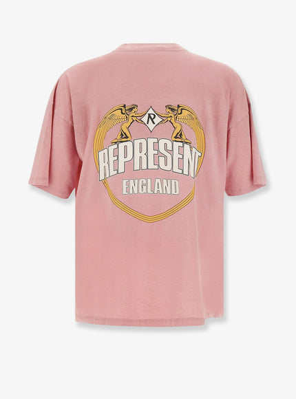 Represent Cotton T-Shirt With Distressed Effect