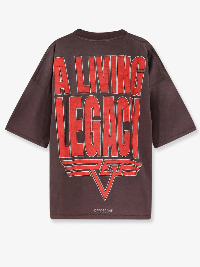 Represent Living Legacy Reversible Organic Cotton And Hemp T-Shirt