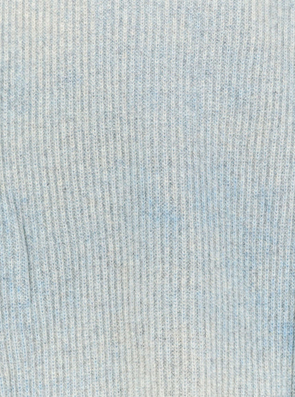 Represent Reversible Wool Sweater With Destroyed Effect