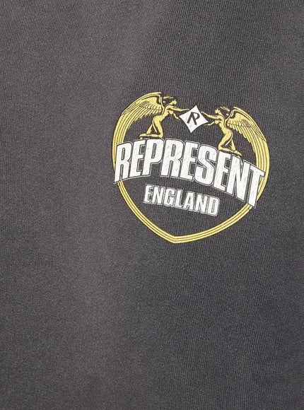 Represent Cotton Sweatshirt With Distressed Effect