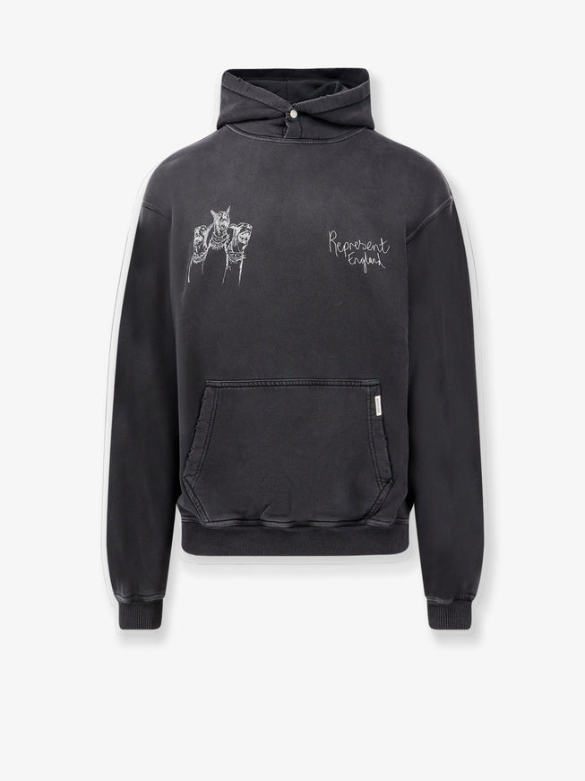 Represent Cotton Sweatshirt Aged Black