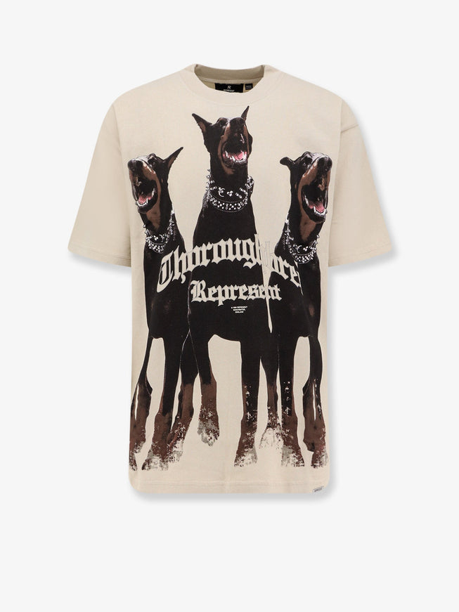 Represent Cotton T-Shirt Vintage White