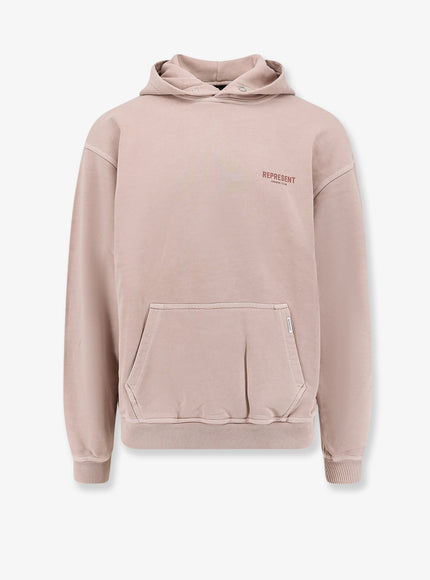 Represent Owners Club Cotton Hoodie Dusty Mauve