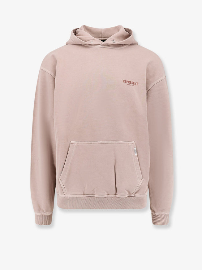 Represent Owners Club Cotton Hoodie Dusty Mauve