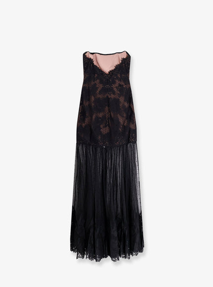 Retrofete Vespera Long Lace Dress