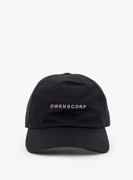 Rick Owens Cotton Baseball Hat Nero