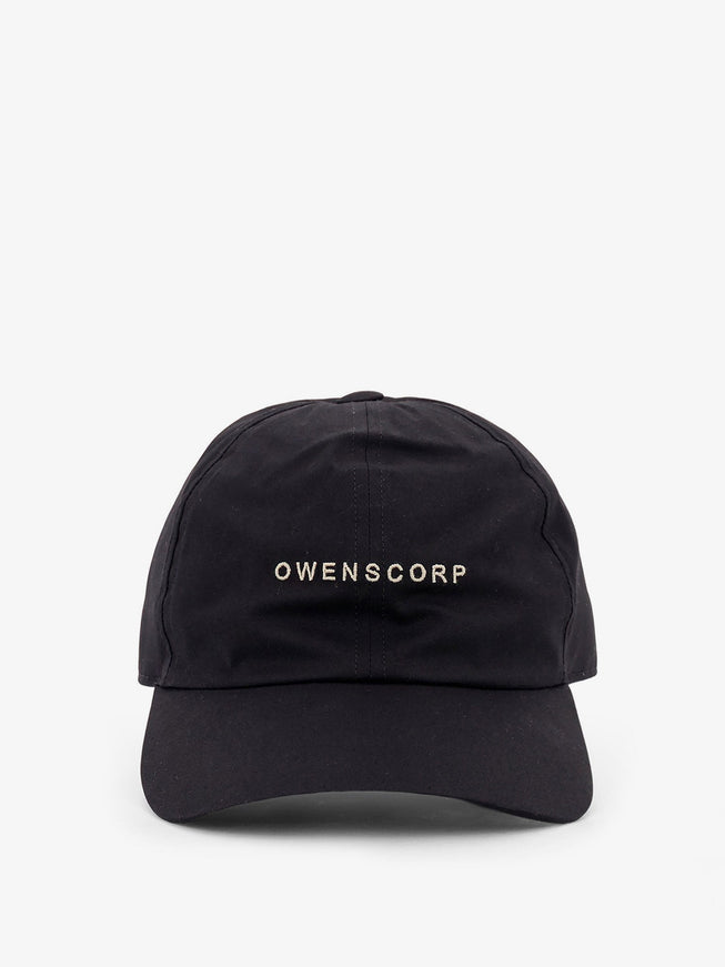 Rick Owens Cotton Baseball Hat Nero