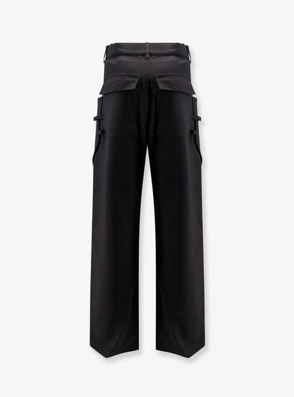 Rick Owens Stefan Cargo Virgin Wool Trousers
