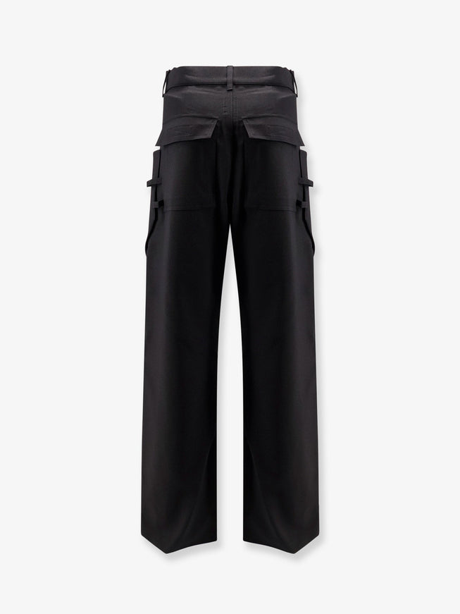 Rick Owens Stefan Cargo Virgin Wool Trousers