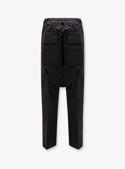 Rick Owens Drawstring Long Certified Cotton Trousers