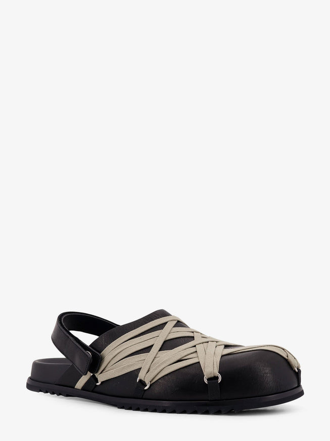 Rick Owens Megalaced Leather Mule