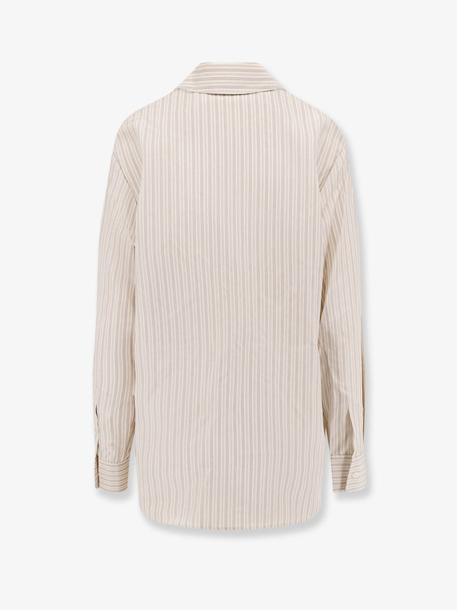Rohe Silk Striped Shirt