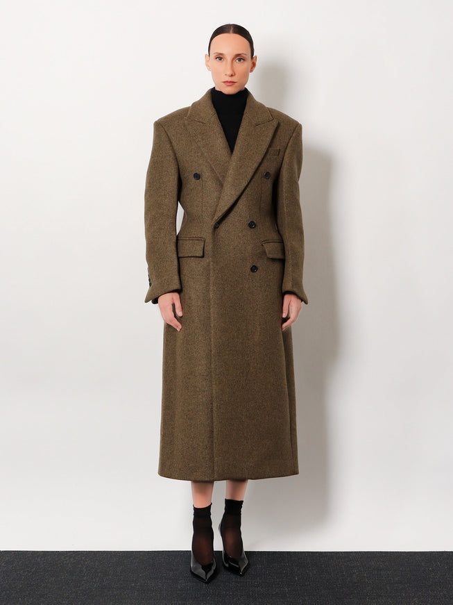 Rohe Hourglass Alpaca Blend Coat