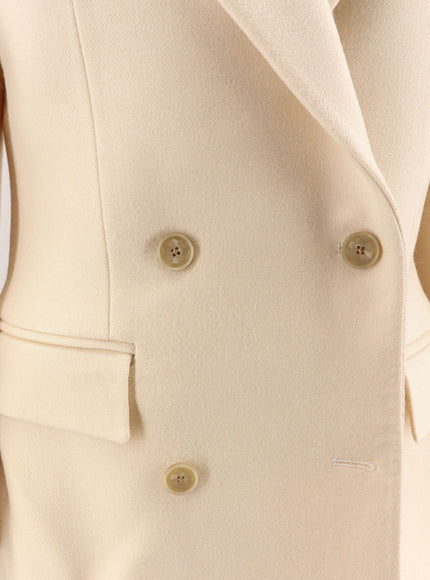 Rohe Hourglass Wool Double-Breasted Coat