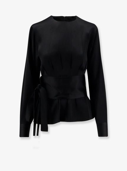 Rohe Kimono Satin Shirt Black